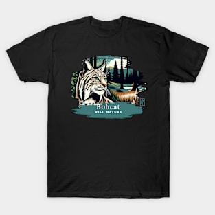 Bobcat - WILD NATURE - BOBCAT -1 T-Shirt